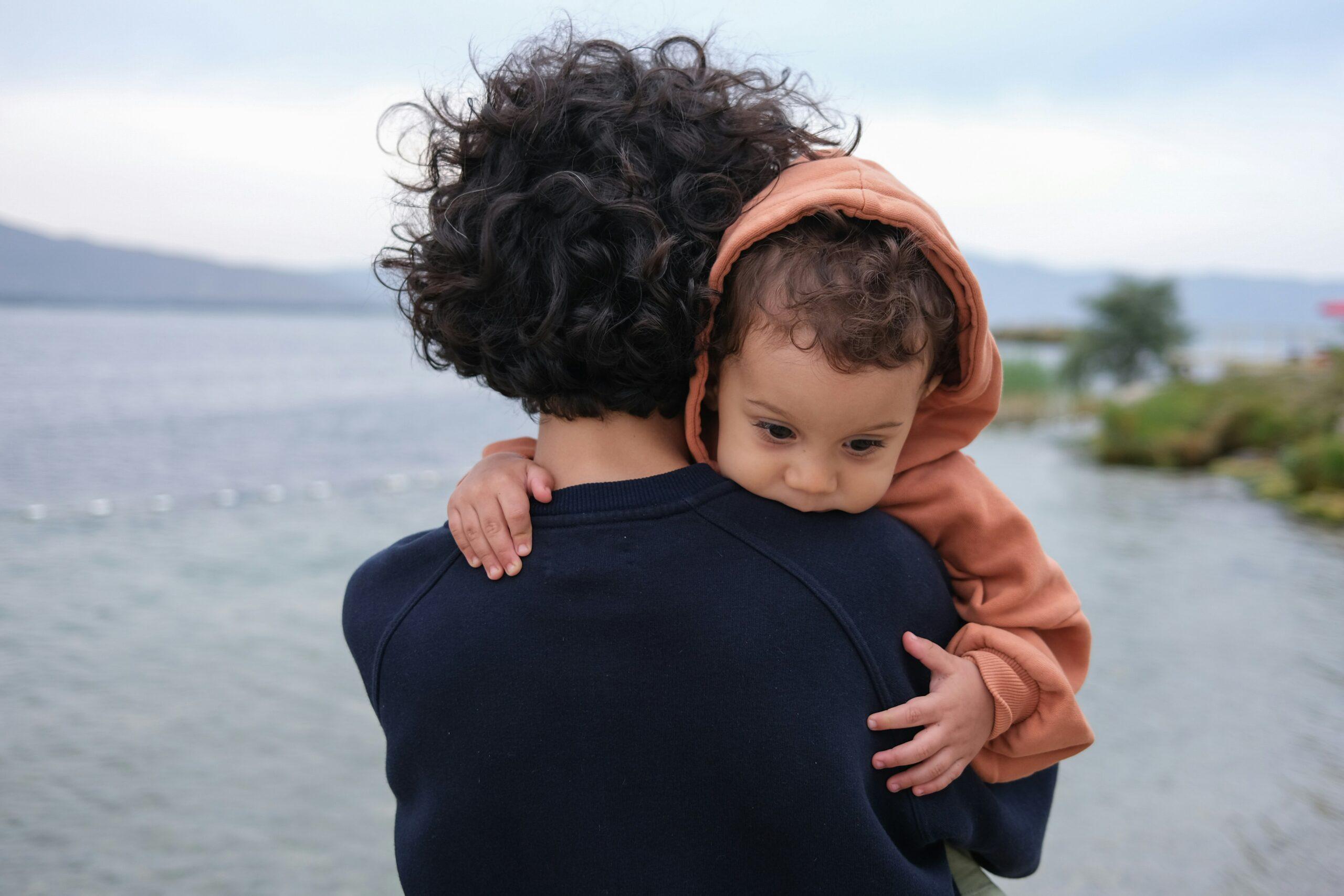 parent with a toddler